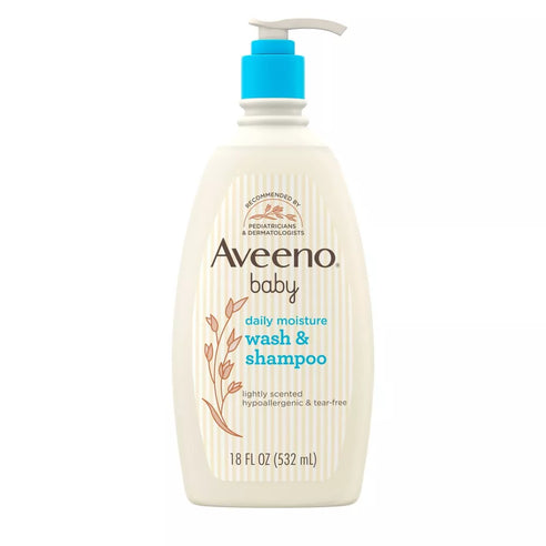 Aveeno Baby Wash & Shampoo - 18 fl oz